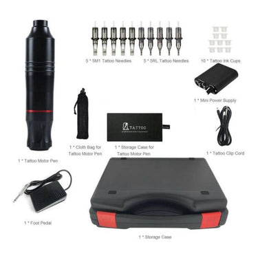 Tattoo Gun Kit Combo All in One